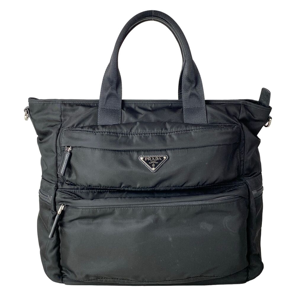 Prada Handbag 2VG040 Nylon Leather